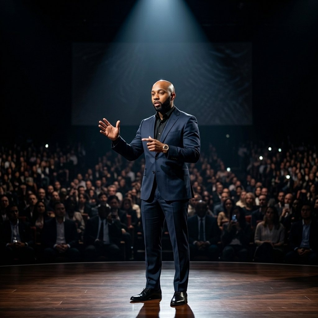 Louis L. Reed speaking — The First Step documentary